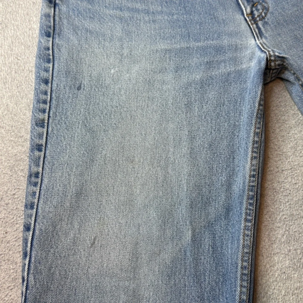 Vintage Levi's 516 Jeans Mens‎ 38x32 (36x31) Blue Slim Fit Light Wash Denim 90s